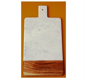 Planche à découper en bois avec poignée pour la cuisine naturelle Lot de 1 outils 10x16 Produit populaire vendu en gros personnalisé de haute qualité - Product Image 6