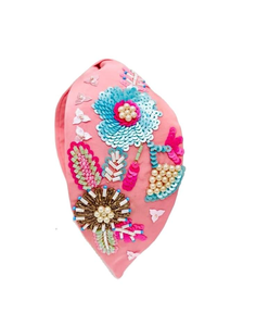 <b>Top</b> Selling Handmade Seed Beaded Knotted Headbands Kids <b>Christmas</b> Theme Hair Accessory <b>Christmas</b> Headbands <b>for</b> <b>women</b> and girls - Product Image 2