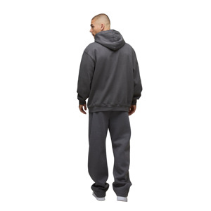 Sudadera con Capucha de Diseño Nuevo, Gruesa, 100% Algodón, Forro Polar, Corte Regular, Estampado en Relieve, Tinte Liso, Transpirable y Ecológica para Invierno - Product Image 2