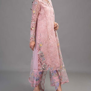 High Quality Pakistani Women's Shalwar Kameez Digital Printed Silk and Cotton <b>Shirt</b> and Trouser for Casual Wear - Product Image 2