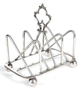 New Arrival Restaurant Tableware Toast <b>Bread</b> Rack Holder Classic Design Silver Stainless Steel Elegant - Product Image 3