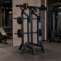 Machine de musculation professionnelle PowerX Viking Press à charge libre pour l'entraînement des épaules