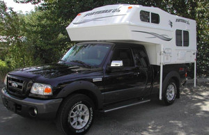 Camper 4x4 à glissière pour pick-up avec toit pliable, remorque légère tout-terrain, tente de toit avec auvent pour le camping et les voyages en plein air - Product Image 4