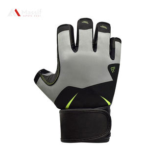 Guantes de fitness de neopreno para hombres y mujeres con muñequeras para entrenamiento gimnasio entrenamiento ciclismo y uso de levantamiento de pesas en el hogar - Product Image 2