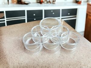 Elegant <b>Plain</b> Glass Napkin <b>Ring</b> for Wedding Dinner Party Table Decoration Round Glass Napkin <b>Ring</b> - Product Image 2