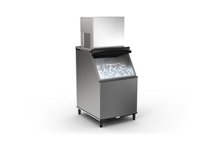 Máquina de Hielo Comercial Eléctrica Independiente de Acero Inoxidable, Hielo Cúbico, 20-30 kg/día, para RV, Hotel, Bar, Restaurante - Product Image 2