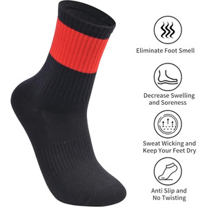 Chaussures de sport pour hommes de haute qualité, à la cheville, motif de dessin animé, couleur personnalisée, noir, blanc, gris, respirantes, écologiques, séchage rapide, hiver - Product Image 5