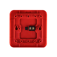 Sirènes stroboscopiques incendie avec lumière LED, avertisseur sonore stroboscopique, haut-parleur de sirène d'alarme incendie, accessoire de système d'alarme incendie directement de l'usine