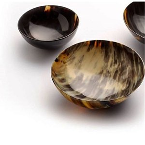 37 Cuenco de cuerno de búfalo decorativo de lujo más vendido hecho a mano con cuerno de búfalo real natural Producto sostenible Hecho EN LA India - Product Image 4