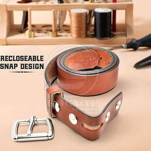 Ceintures en cuir personnalisables en gros : la meilleure qualité, confortables à porter - Product Image 4