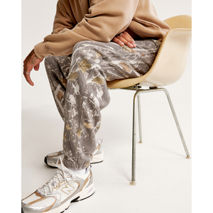 Pantalon de jogging décontracté pour homme, camouflage, printemps, sport, mode, cordon de serrage, taille élastique, respirant, en toile - Product Image 6