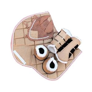 Nueva llegada mejor diseño poliéster algodón Material alta calidad al por mayor 2025 almohadillas para montar a caballo - Product Image 4