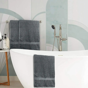   Serviette de plage 100 % coton à séchage rapide pour l'été, design haut de gamme avec impression de logo personnalisé, serviette de bain et tapis de bain durables - Product Image 5