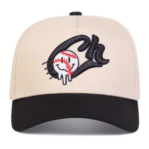 Gorra de béisbol bordada, sombrero de protección solar de poliéster ligero ajustable para viajes de primavera y otoño, sombreros de camionero para fiestas en la playa - Product Image 3