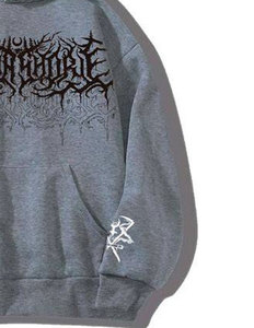 Sudadera con capucha para hombre de gran tamaño de peso pesado estilo callejero de moda con textura suave de costura duradera y Capucha ajustable - Product Image 3