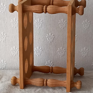 Porte-oeufs en bois empilable de ferme Stockage d'oeufs frais Porte-oeufs en bois - Product Image 2