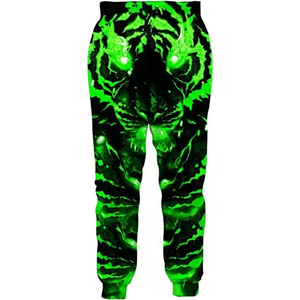 Pantalones Jogger de Lona de Cintura Alta Casuales para Hombre de Buena Calidad, Marca Privada, Sublimación Completa, Personalizables, Venta al por Mayor - Product Image 1