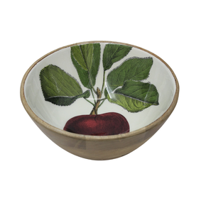 Design classique bol de service alimentaire en bois et Meena travail vaisselle soupe ustensiles de cuisine bol à mélanger bol à fruits de qualité supérieure - Product Image 4