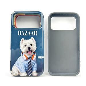Funda para Teléfono Móvil, Funda para Teléfono con Sublimación, Funda Personalizada 2 en 1 Impresa, TPU+PC, Fundas Protectoras a Prueba de Golpes - Product Image 3