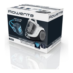 Aspiradora 750W SWIFT POWER CYCLONIC Blanca y Gris RO2957EA - Product Image 2