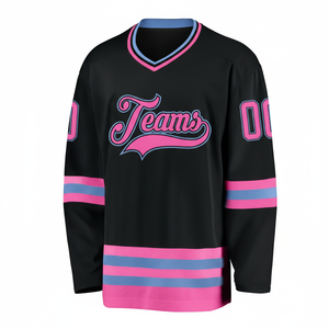 Uniforme de Hockey sobre Hielo al por Mayor, Jersey de Hockey con Logotipo Personalizado, Precio de Fábrica, Ligero, Transpirable, de Secado Rápido, Poliéster - Product Image 3