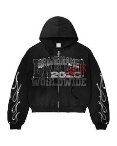 Sudadera con capucha oscura brillante Unisex 100% algodón peso pesado logotipo personalizado temporada de invierno ropa de hombre cuello con capucha tela peinada - Product Image 2