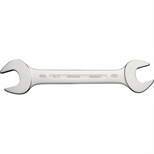 GEDORE Chrome-Plated 6 25 X 28 mm Double Open-End Wrench 280 mm Length Shop <b>Tool</b> - Product Image 3