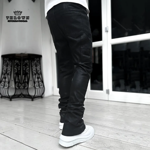 Pantalones Deportivos Casuales para Hombre, de Algodón Elástico, Corte Holgado, Impermeables, Transpirables y Ecológicos, para Entrenamiento Deportivo al Aire Libre - Product Image 3