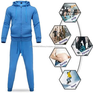 Ensemble de survêtement sportif de haute qualité avec logo personnalisé, marque privée, survêtement d'hiver pour hommes - Product Image 4