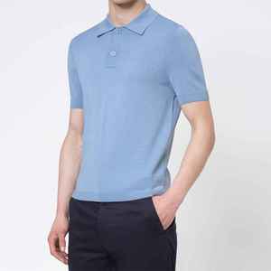 Men's 100% Cotton Anti-Wrinkle Pocket for Short Sleeve <b>T</b>-<b>Shirts</b> Breathable Quick Dry Fabric Print <b>Collar</b> Neck - Product Image 5