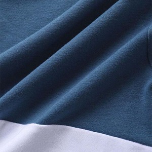 Ropa Premium personalizada para hombre, camisetas 100% algodón de secado rápido y serigrafía gráfica ligera, camisetas para hombre con contraste de talla M - Product Image 4