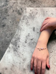 กำไลข้อมือสแตนเลสเคลือบหินเพทายทันสมัย-ของขวัญ - Product Image 5