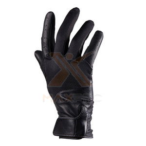 Lightweight Professional Winter Horse Riding Gloves Customizable Colors/Logo Leather Full <b>Finger</b> Design Adjustable Wrist <b>Strap</b> - Product Image 2