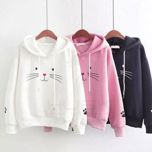 Sweat à capuche oversize pour homme, haute qualité, style streetwear personnalisé, broderie mignonne, polaire, coton/polyester 330g, personnalisable - Product Image 6