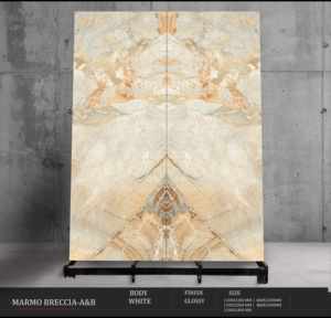 Baldosas de Porcelana Brillante de 1200x2800 mm, Superficie Elegante Inspirada en la Piedra para Proyectos Arquitectónicos Modernos - Product Image 3