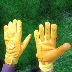 Conception de logo personnalisé Gants de baseball softball à doigt complet pour hommes Offre Spéciale Gants en cuir de plein air - Product Image 4