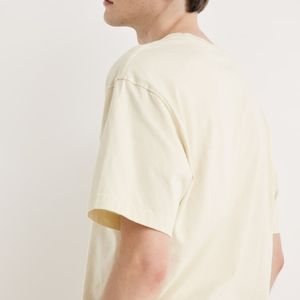 Top qualité hommes T-Shirts coton été t-shirt Style à la mode couleur unie coupe régulière t-shirt hommes - Product Image 4