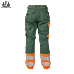 Pantalones de Trabajo de Alta Visibilidad, Reflectantes, Impermeables, Transpirables, de Secado Rápido, de Algodón/Poliéster para Hombre - Product Image 4