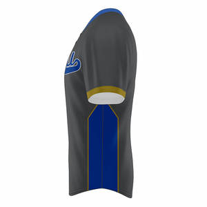 Nuevo Diseño Unisex, Jersey de Béisbol de Dos Botones, Transpirable, Bloques de Color, Secado Rápido, Antibacteriano, Talla Grande, Malla de Poliéster Estampada - Product Image 3