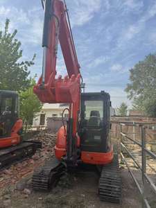 Gran oferta, excavadora pequeña U55 de 5,5 toneladas usada, maquinaria de construcción con motor central casi nueva, engranaje de caja de cambios de motor, bomba PLC - Product Image 2