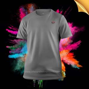 T-shirt d'été décontracté à manches courtes pour hommes, col rond avec impression numérique anti-rides, nouveauté - Product Image 5