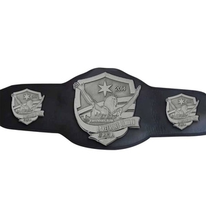 Médaille de championnat moderne personnalisée pour MMA, lutte, boxe, laiton durable plaqué or, émail doux, couleur personnalisée, personnalisable - Product Image 1