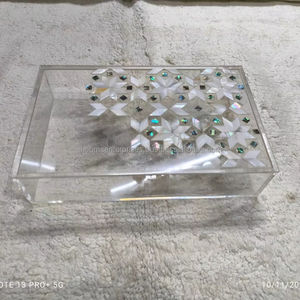 Nuevo último diseño 2025 llegó caja de nácar acrílica grabada para Oriente Medio para 2025 Eid y caja de regalo de Ramadán - Product Image 2