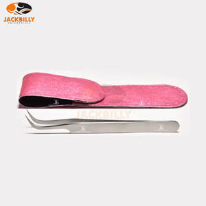 Puntas de fibra de acero inoxidable, pinzas para pestañas, sensación cómoda, volumen, pinzas para pestañas, Caja de aislamiento para juego de extensiones de pestañas - Product Image 2