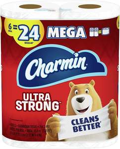 Papier toilette CharminUltra Strong, 6 rouleaux méga = 24 rouleaux normaux, lot de 6 - Product Image 4
