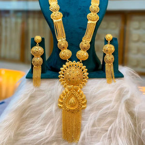 2024 Best Buy Ready 24K Gold Plated Vintage Style <b>Fashion</b> <b>Jewelry</b> <b>Set</b> Indian Manufacturer Inspired Comoros Mayotte-Copper Quick - Product Image 1