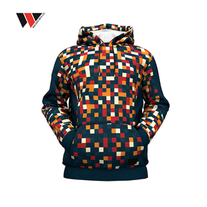 Sudadera con Capucha Casual para Hombre, Nueva, de Alta Calidad, Personalizada, de Forro Polar para Otoño e Invierno, Diseños Estampados Sólidos al por Mayor, Sublimación - Product Image 1