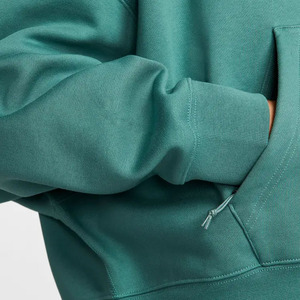 Sudaderas con capucha de algodón y poliéster de gran tamaño en blanco de peso pesado sudaderas con capucha de rizo francés para mujer sudaderas con capucha lisas personalizadas para mujer - Product Image 3