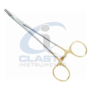 ACERO INOXIDABLE 14/16/18CM MÉDICO DENTAL SOPORTE DE AGUJA QUIRÚRGICA HEMOSTÁTICA PINZA RECTA/CODO HERRAMIENTA QUIRÚRGICA - Product Image 3