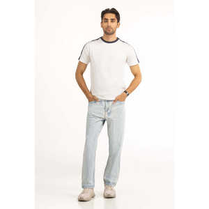 T-shirts en jersey coupe classique MN-TS-SS25-021, T-shirts oversize vierges compressés pour sérigraphie, T-shirts de créateur - Product Image 3